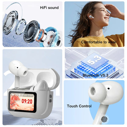 Original GREATWALL TWS Wireless Bluetooth Earphones HiFi HD Call Earbuds Music Headsets Touch Control With Built-In Microphone