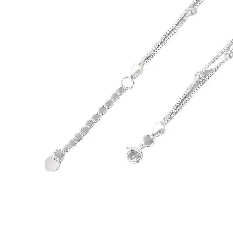 Silver Beautiful Stars Bracelets for Women Girl Korean Designer Party Wedding Fashion Jewelry Holiday Gifts Dropshipping