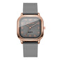 Fashion Square Women Watches Casual Silicone Strap Quartz Watch for Girls Clock Reloj Mujer