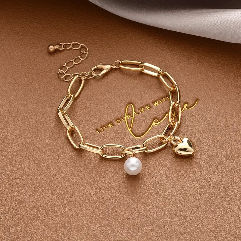Silver Beautiful Stars Bracelets for Women Girl Korean Designer Party Wedding Fashion Jewelry Holiday Gifts Dropshipping