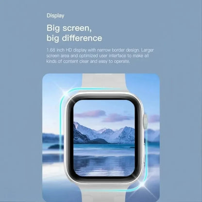 LAXASFIT New Smart Watch 1.73 inch Color Screen Full Touch Custom Dial Bluetooth Call Men Women Smart Watch Android IOS