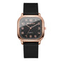 Fashion Square Women Watches Casual Silicone Strap Quartz Watch for Girls Clock Reloj Mujer