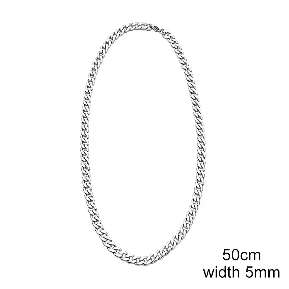 Elegant Cuban Chain Zircon Necklace Clavicle Chain CZ Diamonds Dazzling Shiny Bling Pendant Women Fashion Wedding Jewelry