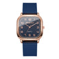 Fashion Square Women Watches Casual Silicone Strap Quartz Watch for Girls Clock Reloj Mujer