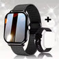 LAXASFIT 2025 Smart Watch Android IOS Bluetooth Talk Heart Rate Monitor Sleep Record Sports Smart Watch Ladies Men Gift